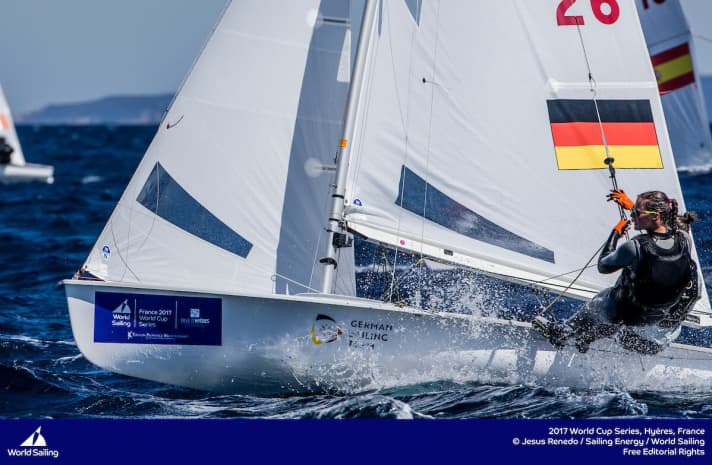   Il terzo equipaggio tedesco è quello di Frederike Loewe e Anna Markfort, nono dopo dieci prove.