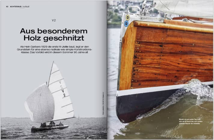   Storia del V-dinghy in YACHT classic 2/2019