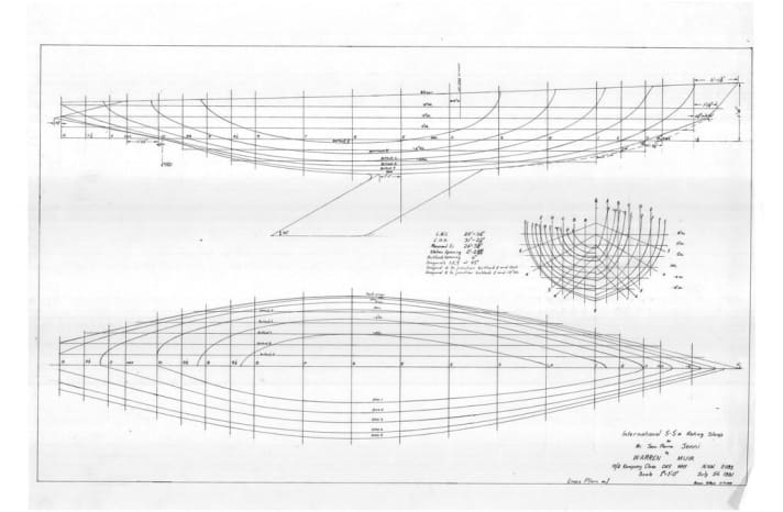   Un 5.5 des années 80 (Evolution). Construction : Muir/Egger 1982