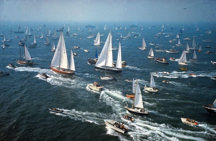   Der Start des Whitbread 1973