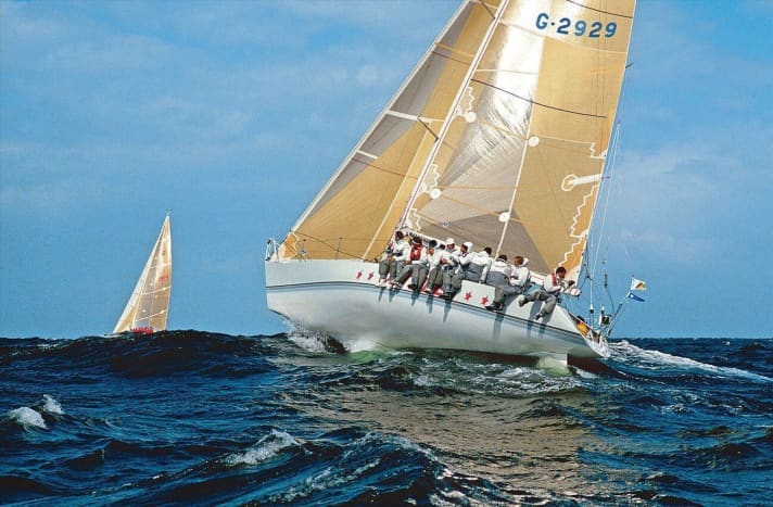   In 1983, the boat sensationally won the Admiral's Cup as an "outsider"
