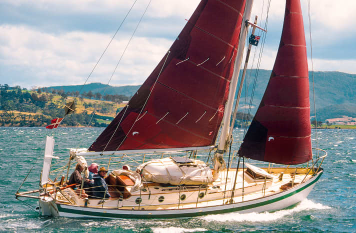The "Wanderer III" has been sailing under the Danish flag with Thies Matzen since 1981