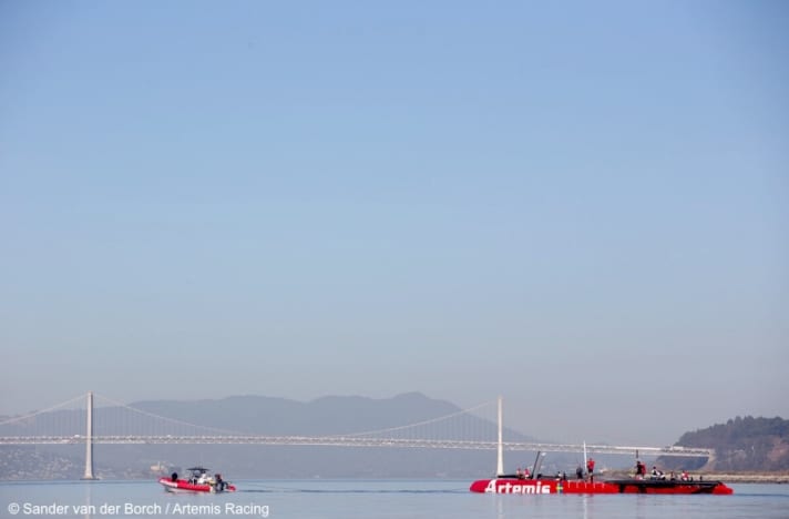   Le test d'Artemis dans la baie de San Francisco : une expérience difficile