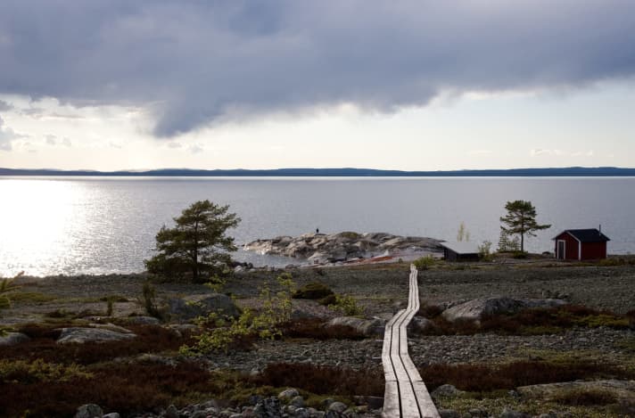   On a spring cruise from Gävle to Haparanda
