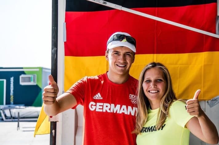   Daumen hoch! Es war ein Riesen-Erlebnis, nur das Ergebnis stimmte nicht ganz