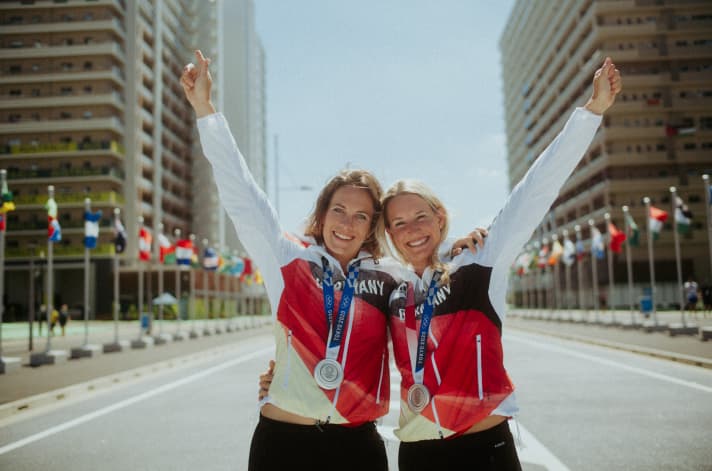   Von der olympischen Bühne, auf der sie 15 Jahre gemeinsam mit Tina Lutz aktiv war, tritt Susann Beucke bei der 128. Kieler Woche mit einer letzten Abschiedsgala ab