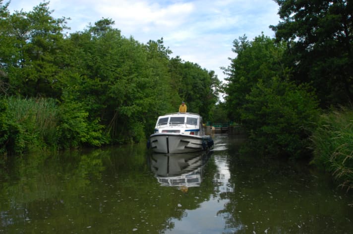   Travelling on the Seille and Saône