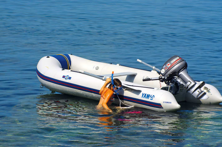   With motorhome and rubber dinghy to Croatia