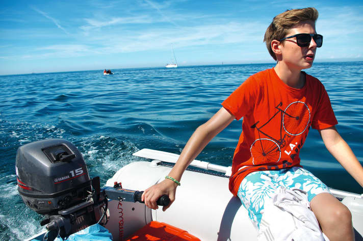   With motorhome and rubber dinghy to Croatia