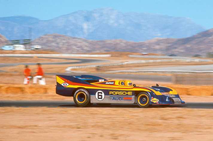 Der 917/30 ist der Nachfolger des 917/10. Der weiterentwickelte luftgekühlte Zwölfzylinder mit 5,4 Litern Hubraum bringt es auf über 1.100 PS