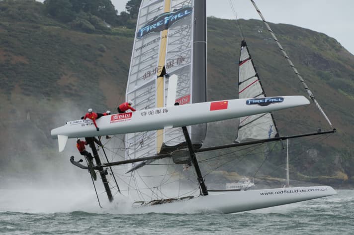   Pas seulement sur l'eau : China Team en mauvaise posture