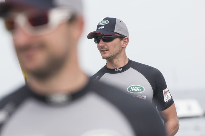   Olympia-Favorit im Finn-Dinghy und kluger Kopf an Ainslies Seite: Giles Scott