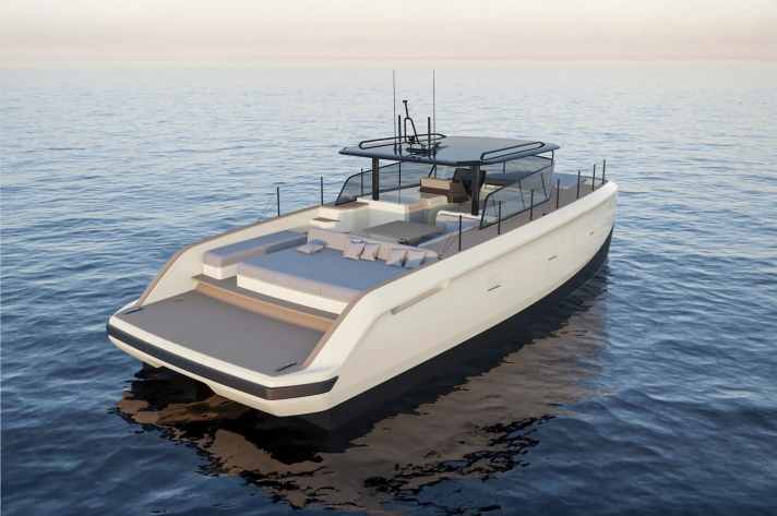 Nominated in the catamaran category: Bluegame BGF45