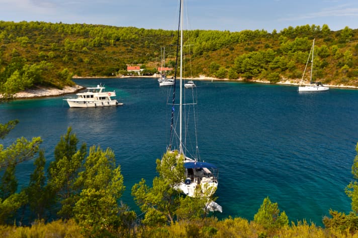   Dalmatia's "pirate island": sailing around the small Šćedro.