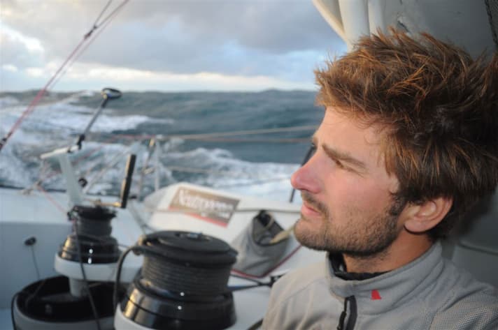   Guest in Kiel: ocean sailor and YACHT blogger Boris Herrmann