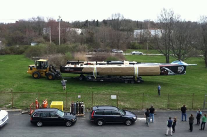   Mar Mostro auf dem Weg zur Endmontage