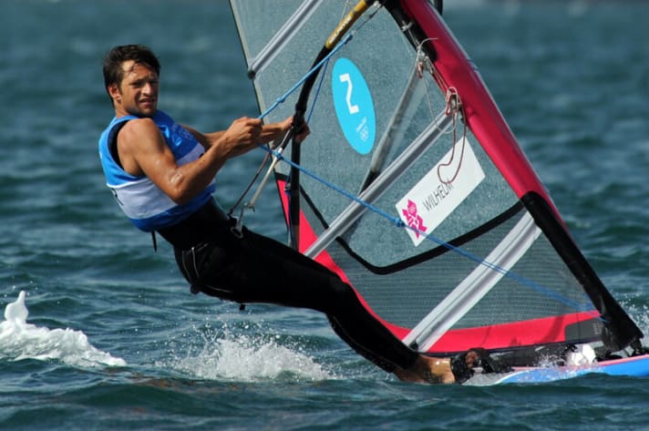   Toni Wilhelm lors de sa victoire du jour