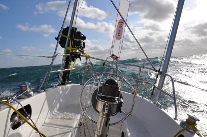  "Maverick too" auf der Nordsee