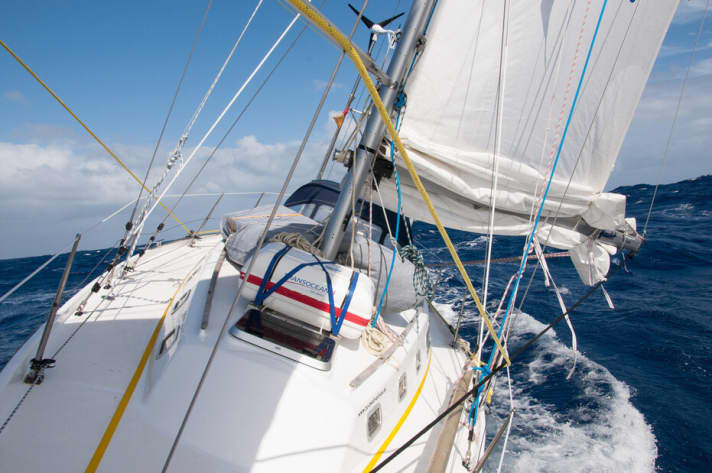   Stretching lines on deck are absolutely necessary