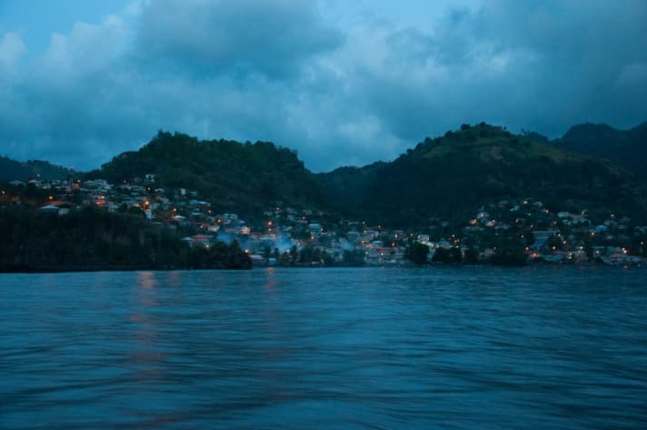   St Vincent of See at dusk