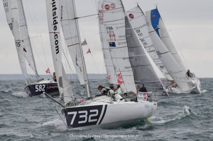   Lina Rixgens and her "Minidoc", a Pogo 2 (No. 732)