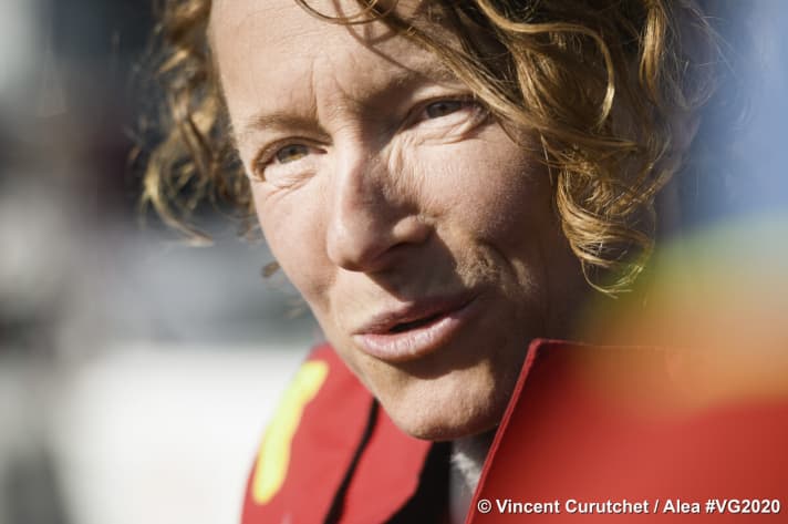  Inizia il TJV con Fabien Delahaye su "Macsf": la franco-tedesca Isabelle Joschke