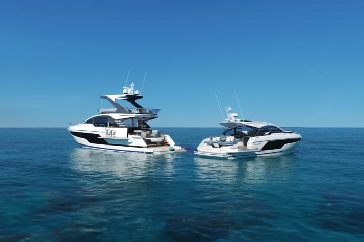 Fairline Squadron 58 and Targa 40