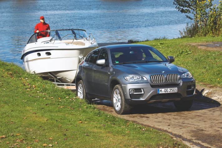   X6 von BMW als Trailer-Zugfahrzeug