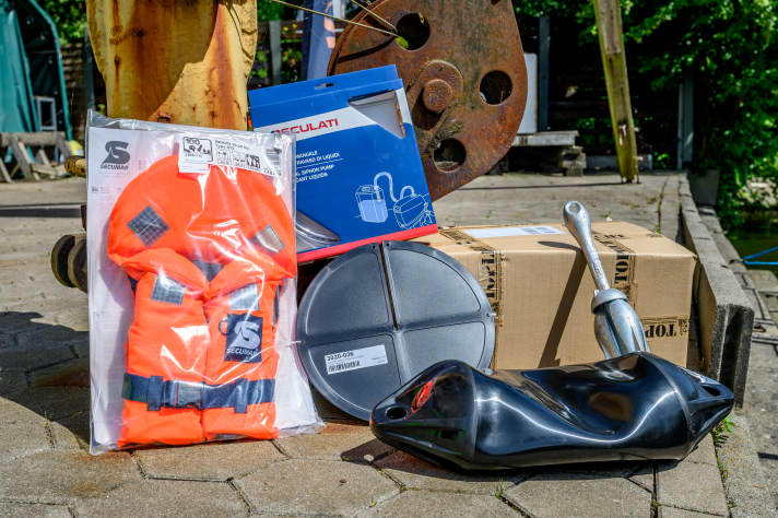 Die bestellten Test-Artikel.