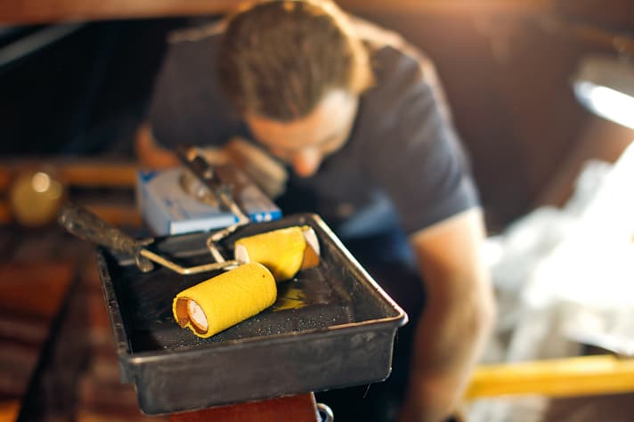 Arbeiten mit Epoxidharz 