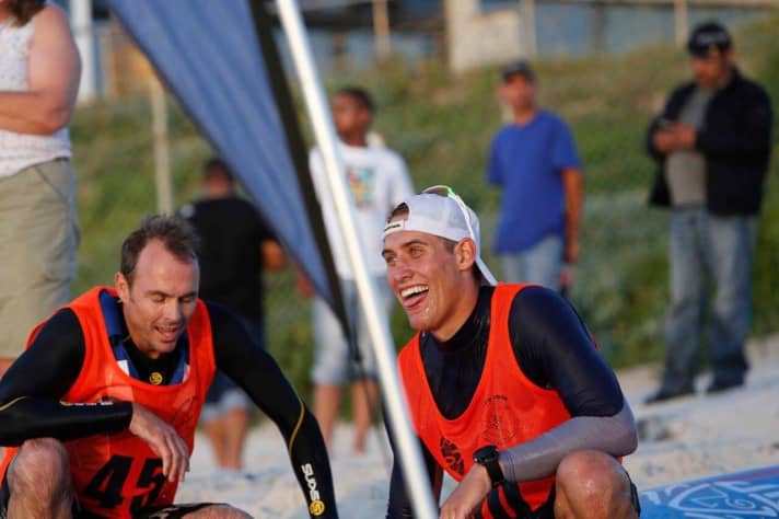 The local heroes don't have it easy right from the start in the regular races.