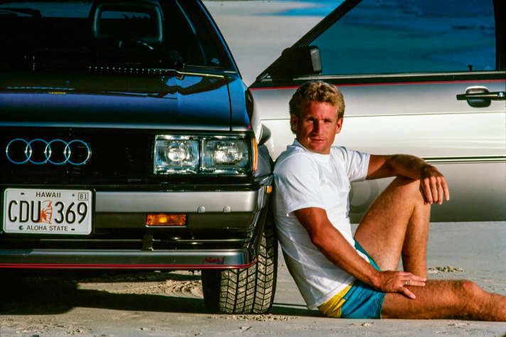 Robby has always had a passion for fast cars.