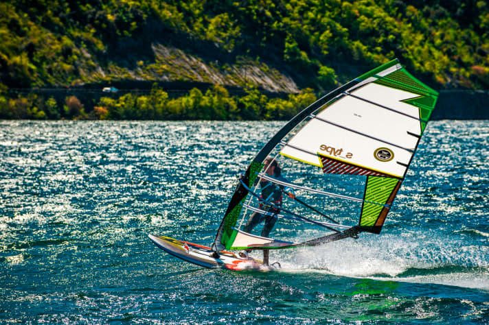   [Segel] North Sails S_Type 8,4 : [Tester] Frank Lewisch : [Spot] Torbole/Gardasee 