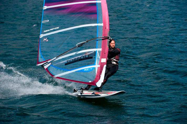 [Board] Fanatic Ray 130 LTD : [Tester] Frank Lewisch : [Spot] Gardasee