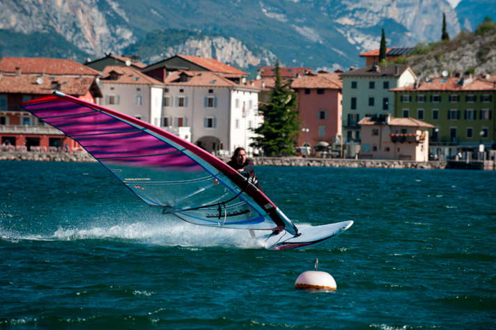   [Board] Lorch Breeze S 130 : [Tester] Frank Lewisch : [Spot] Gardasee 