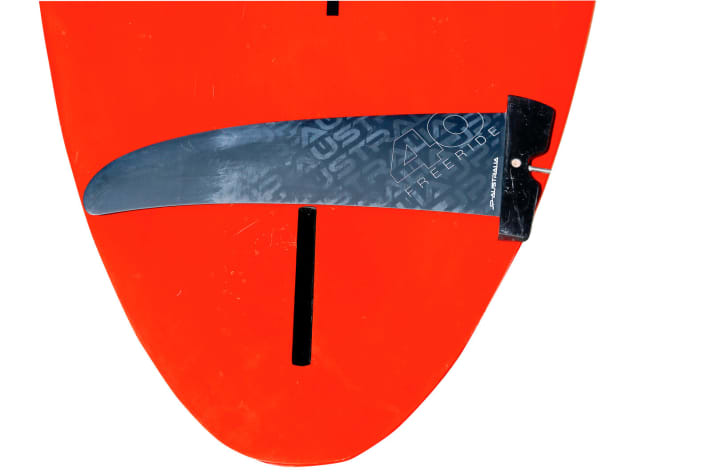 Figure 2: Ratio of fin length to stern width