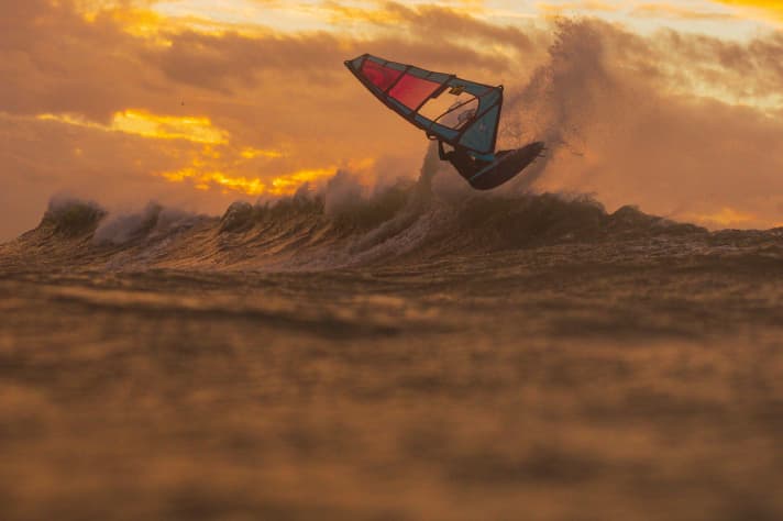 French professional Jules Denel in his home territory.