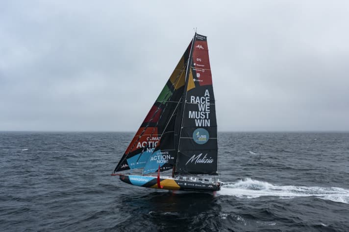 The new "Malizia - Seaexplorer" in flight mode