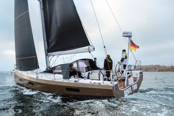Bente 39 auf der Kieler Förde