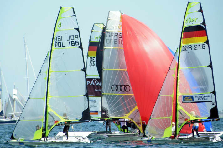   Some of the top teams will be missing in the 49er, which should open up the possibility of top places for the Germans