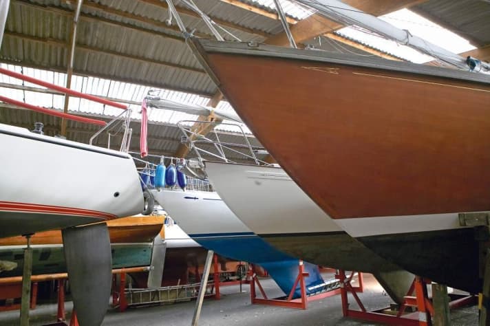 Das Schiff liegt sicher in der Halle. Doch wie sicher ist es dort wirklich?