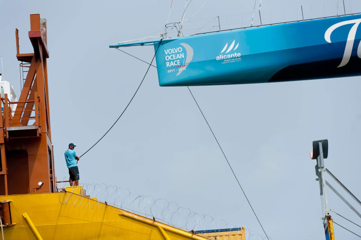   First to the finish, first on board: Telefonica doesn't have to queue up anywhere at the moment