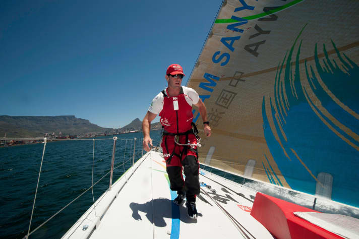   Lauréat : Jared Henderson de Sanya lors de la Pro-Am Race à Cape Town