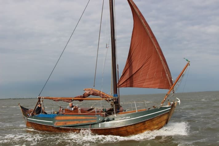   Sanders and a sailing friend make the North Sea unsafe