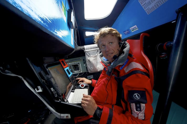   The skipper says he has the situation under control
