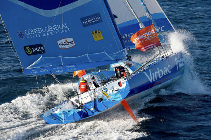   Keel away and the dream is over for Jean-Pierre Dick