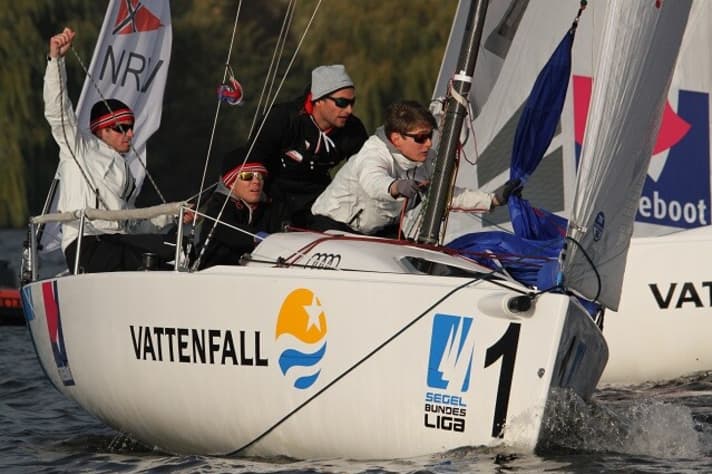   Third place for the host NRV at the end of the season
