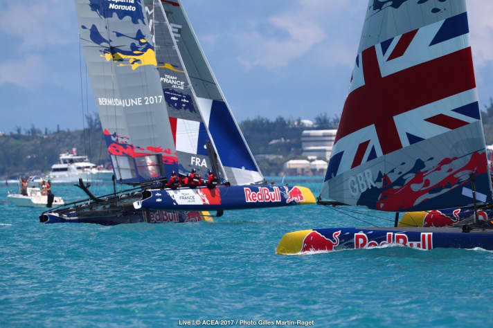   Outstanding Brits, nippy Frenchmen on the Great Sound off Bermuda