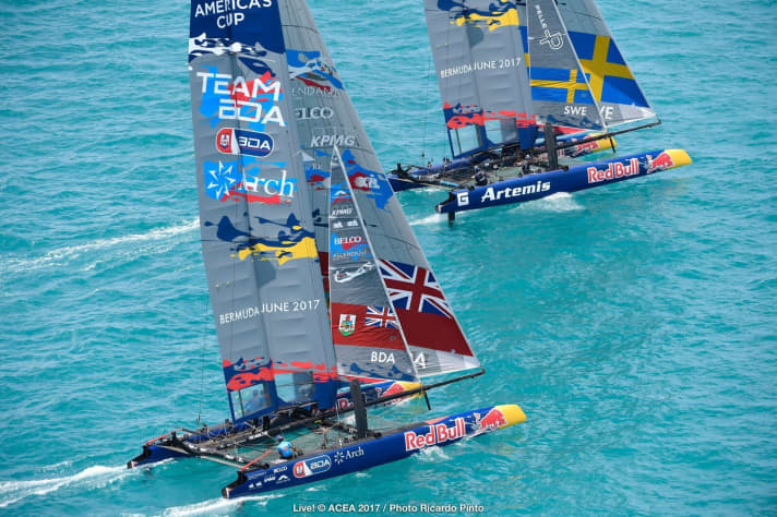   Das Team BDA entzückte Bermudas Segelfans mit einem Sieg zum Auftakt