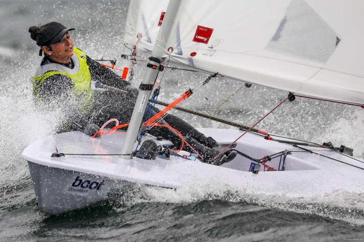   Die italienische Laser-Radial-Siegerin Silvia Zennaro